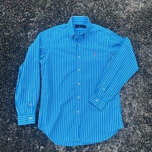 Polo Ralph Lauren Blue Striped Men's Shirt